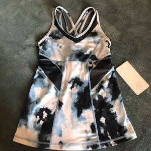NEW Lululemon strappy,built-in tank, Luxtreme fabric!